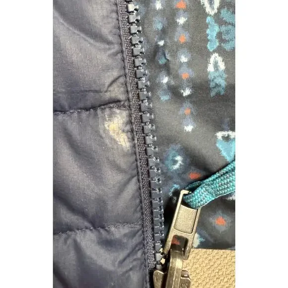 PATAGONIA Reversible Down Sweater™ Hoody Quilted Puffer Jacket Size 2T - Picture 4 of 5